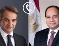 الرئيس السيسى يتلقى اتصالاً هاتفياً من رئيس الوزراء اليوناني 