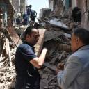 محافظ الشرقية ينتقل لتفقد موقع إنهيار عقار بشارع مولد النبي بالزقازيق -جريدة مصر العربية 